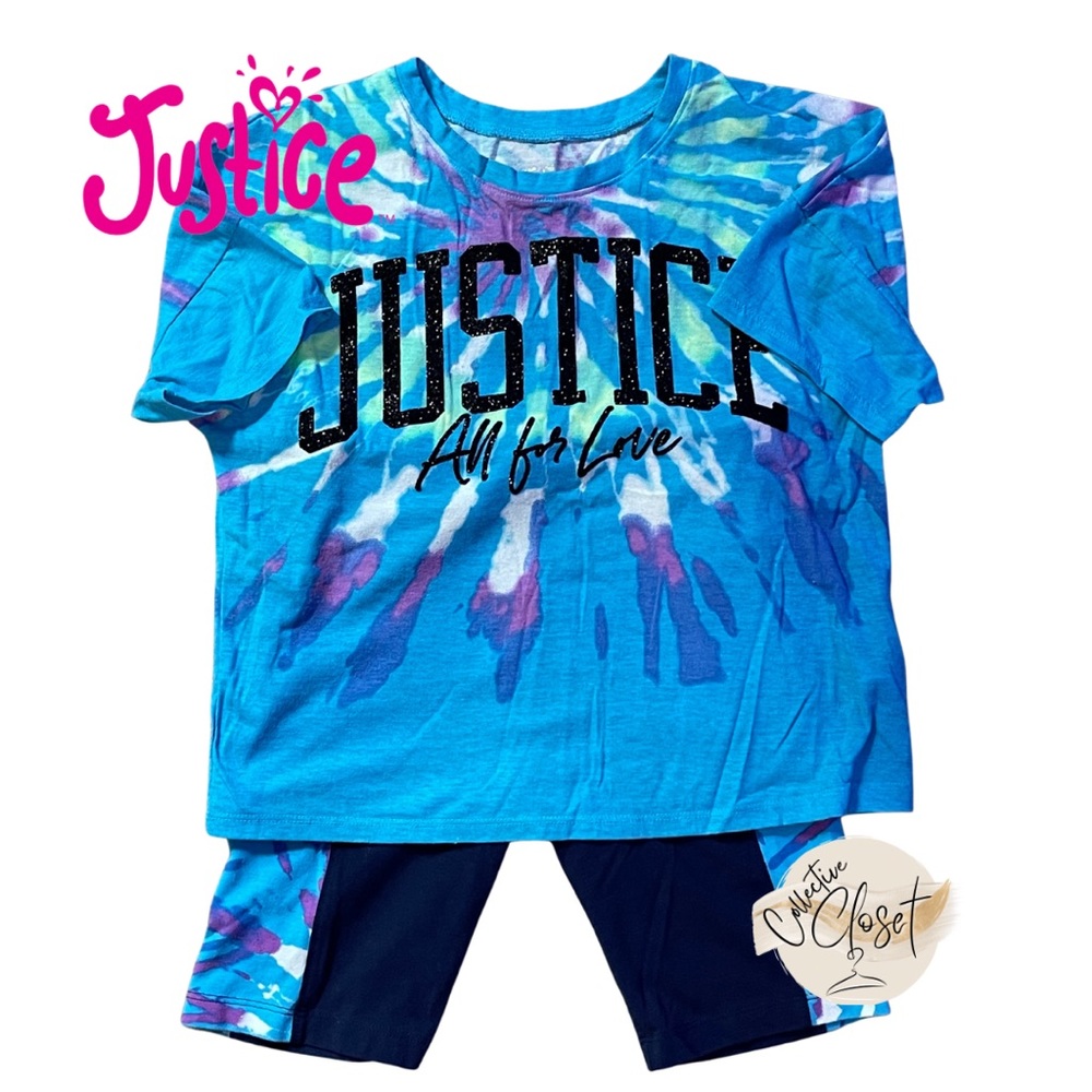 Justice Shirt and Shirts set size Medium